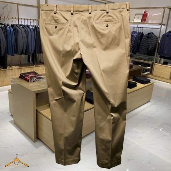 Brooks Brothers Chinos: 44x30, Khaki, Clark Fit, Plain Front, NWOT - Picture 2 of 6